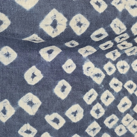 Tommy Bahama Shibori Linen Baja Hoodie, Blue White, Size Medium - Picture 6 of 12